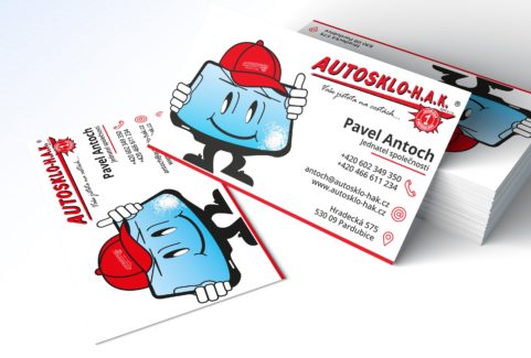 Vizitky Autosklo – H.A.K.