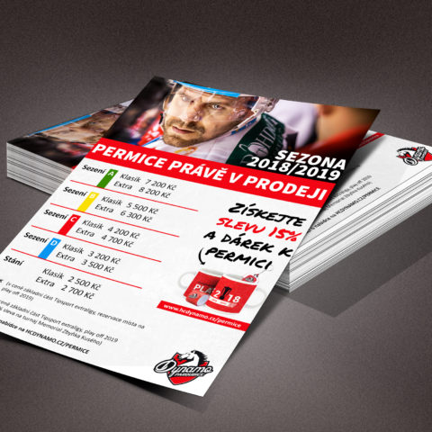 Nabídka permic pro HC Dynamo Pardubice